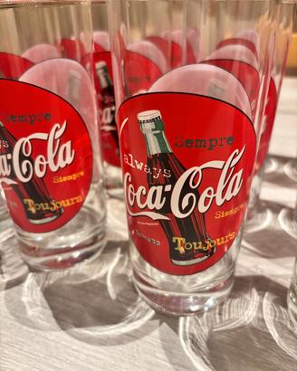 Bicchieri coca cola 