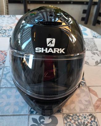 casco SHARK CARBONIO + INTERFONO SENA