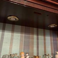 Vetrinetta in legno massello classica anni '80