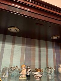 Vetrinetta in legno massello classica anni '80