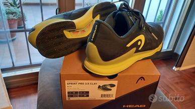 Scarpe da Tennis terra rossa usate 1 sola volta