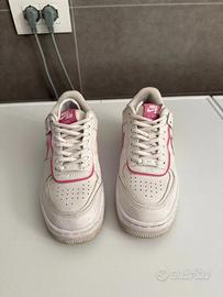 Nike Air Force bianche e rosa - Taglia 37.5
