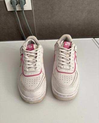 Nike Air Force bianche e rosa - Taglia 37.5