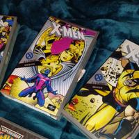 Videocassette X Men,Marvel, superman Leggere