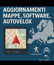Aggiornamento mappe e software per vari modelli
