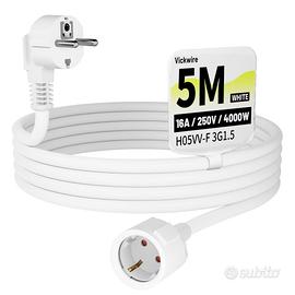 Prolunga da 5 m connettore Schuko
