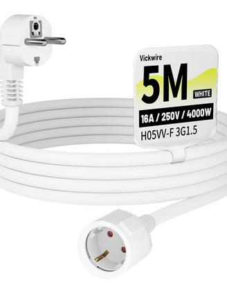 Prolunga da 5 m connettore Schuko