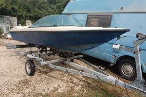 Carrello rimorchio barca gommone motoscafo + regal