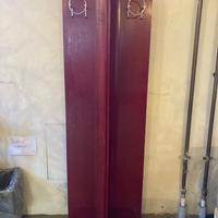 Appendiabiti Design Anni '70 - Vintage Bordeaux e