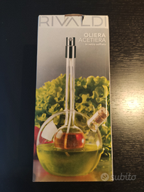 Ampolla vetro per olio e aceto