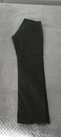 pantalone verde petrolio slim fit uniqlo taglia M