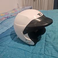 Casco Rally turn one con attacchi hans omologato