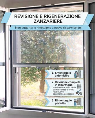Riparazione Zanzariere