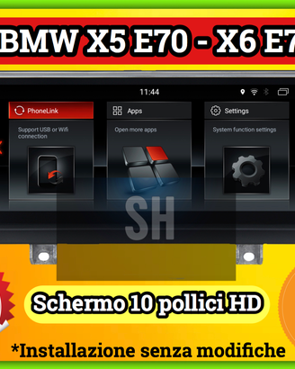 [6+128] monitor 10.25 CarPlay BMW X5 E70/ X6 E71