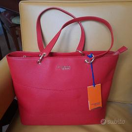 Shopper Charlotte Trussardi Large Rossa