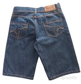 Pantaloncini Von Dutch Blu Vintage M Unisex Ottime