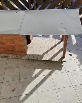 Casetta per cani per esterni in legno