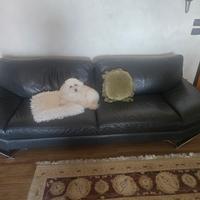 Divano in vera pelle