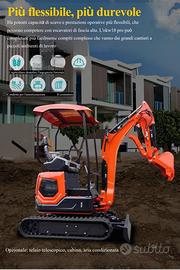 Miniescavatore Nicosail nuovo OKW 18 Pro