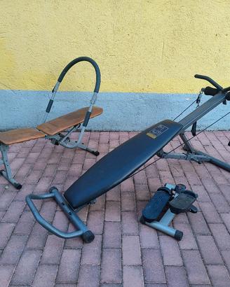 panca multifunzione fitness  bodybuild addominali