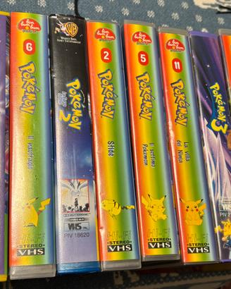 LOTTO VHS POKÉMON