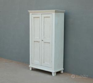 Armadio stipo dispensa 2 ante laccato Shabby Chic