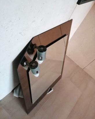 Specchio Specchiera da Bagno anni 60 Design,Afffar