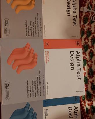 libri alpha test per indirizzo design