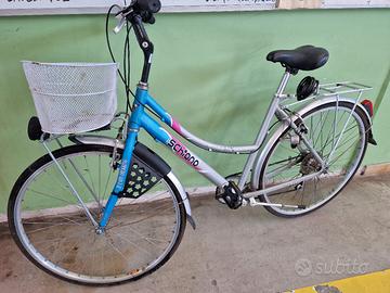 bici da donna schiano alluminio 28