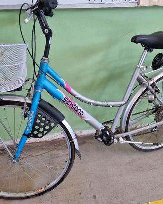 bici da donna schiano alluminio 28