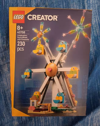 Lego 40758 Celebrazione: ruota panoramica e fuochi