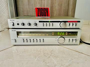 TOSHIBA AUREX amplificatore e tuner