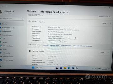ASUS ZenBook 14 UX434F | i7 10ª Gen | 16GB RAM