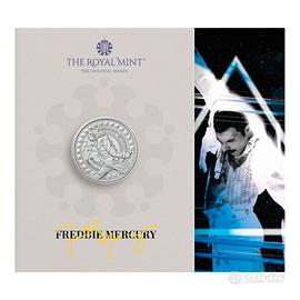 FREDDIE MERCURY MONETA CELEBRATIVA SIGILLATA