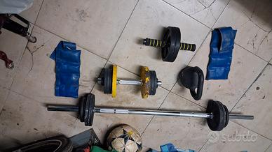 pesi più bilanciere 