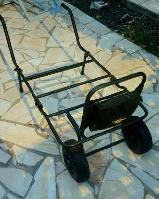 carrello porta attrezzatura pesca 