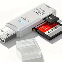 1pc Lettore di Schede Mini SD USB 2.0