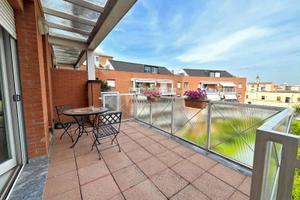 Appartamento disposto su due livelli con terrazzi