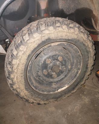 cerchi e gomme defender