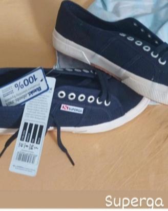 Pantofole nuove Superga