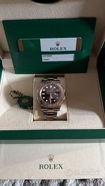 Rolex yacht master 40m choccolate oro rosa/acciaio