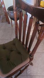 Sedie di legno massello