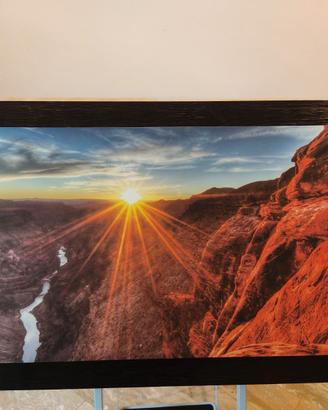 Quadro grande 135x75 Grand Canyon all'alba
