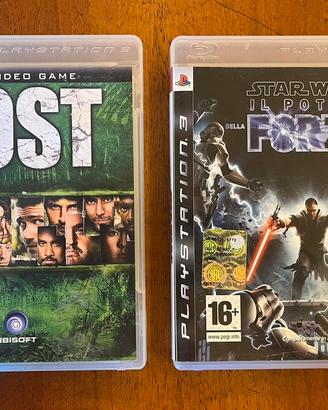 Lotto 2 giochi PS3