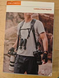 PGYTECH tracolla doppia per fotocamere 