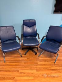 Sedie Ufficio set da 3pz