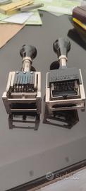 Due timbri numeratori Reiner vintage – Mod. 920 e 