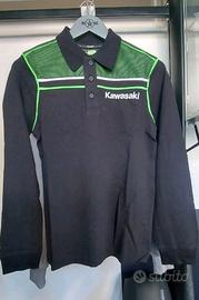 polo maniche lunghe Kawasaki bambino/uomo