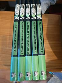 Libri Elettronica e Pc completi di basette elettr.