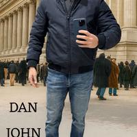 Giubbotto uomo imbottito blu Dan Joh perfetto